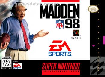 Cover Madden NFL '98 for Super Nintendo